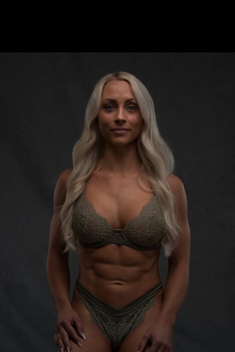 Swedish bikini fitness girl.