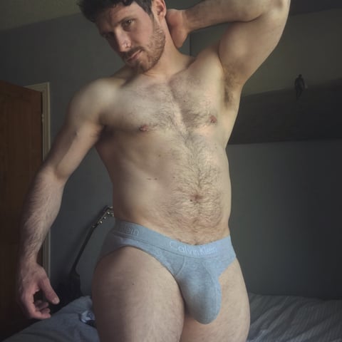 Looking for a hung, thick, muscled, hairy beard...