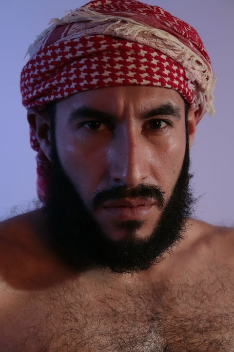 Dare to see beyond a white robe 👳‍♂️😈🍑🍆🔥 #hairy...