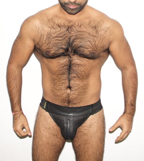 *Hairy Muscular Indian guy